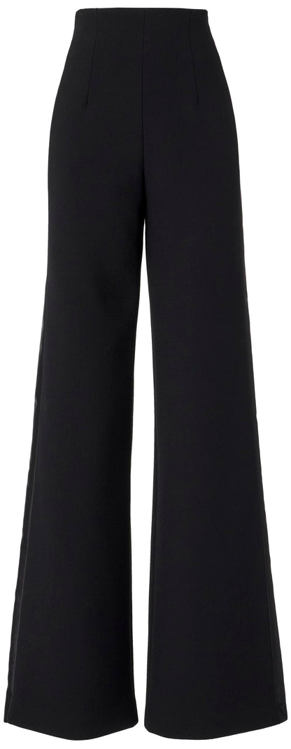 Sergio Hudson, Tuxedo Signature Pant, 12, Onyx