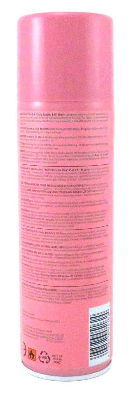 Lusters Pink Scalp Soother & Oil Sheen Spray 11.5 Ounce (Pack of 2)