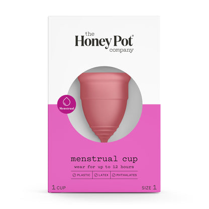 The Honey Pot Company - Amber Panty Spray, Size 1 Menstrual Cup, & Non-Herbal Liners Bundle - Natural Feminine Hygiene Products - Hypoallergenic - Sanitary Pads for Women - Feminine Care - FSA & HSA