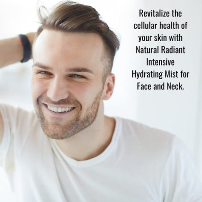 Natural Radiant Life Hydrating Facial Mist with Bamboo Water & Orange Essential Oil - Tones, Firms, Soothes, and Refreshes - 1.7 Fl Oz