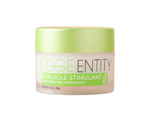 Edge Entity Hair Styling Agent Cream - Effective Scalp Care with Natural Oils & Vitamins, Supports Hair Growth, Invigorating Peppermint Infusion, For Dry Scalp Repair & Breakage Prevention, 1 oz