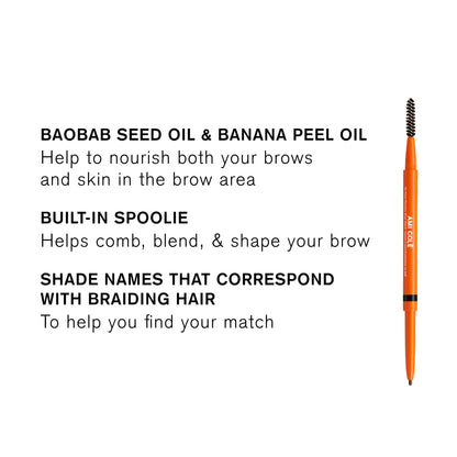 On Point Precision Brow Pencil (Dark Brown)