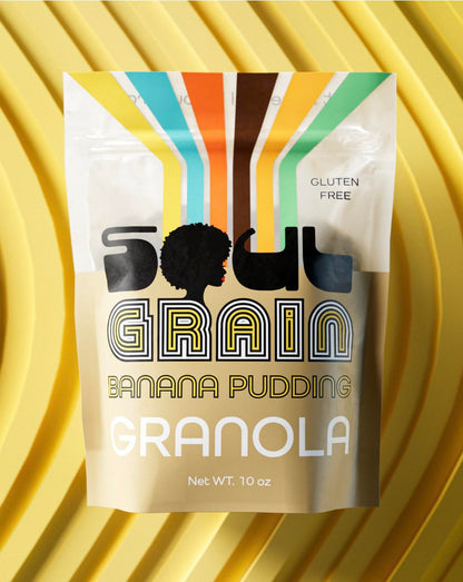 Soul Grain Banana Pudding Granola, Gluten Free, 10 oz