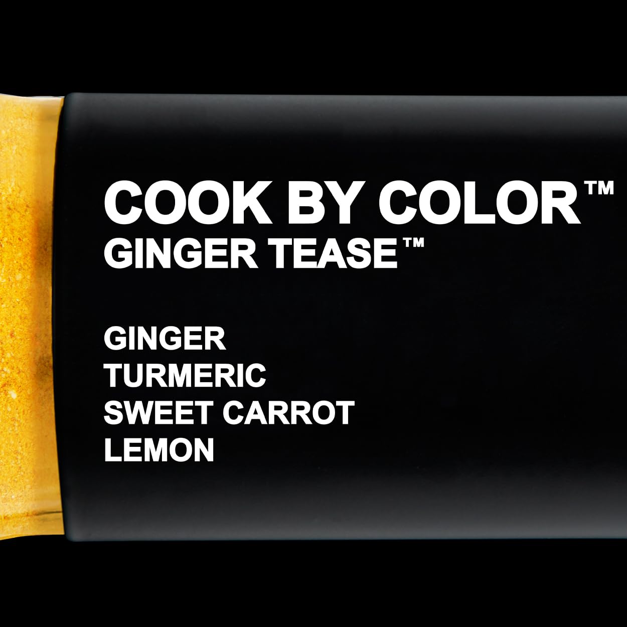 Cook by Color, Seasoning and Spices for Cooking, Beef, Chicken, Seafood and Egg, All Natural, Keto and Vegan Seasoning, No Sodium or Additives, Ginger, Tumeric, Lemon Flavor, 2oz Glass Bottle