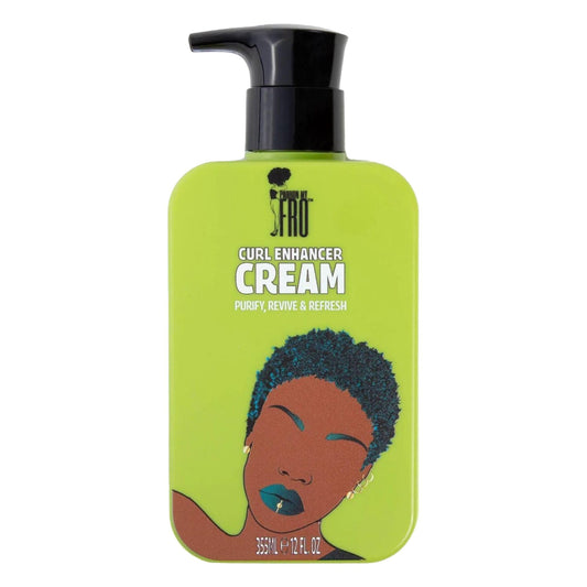 Pardon My Fro Curl Enhancing Cream - Long Lasting Nourishing Cream for Defined, Bouncy Curls - 12 fl oz