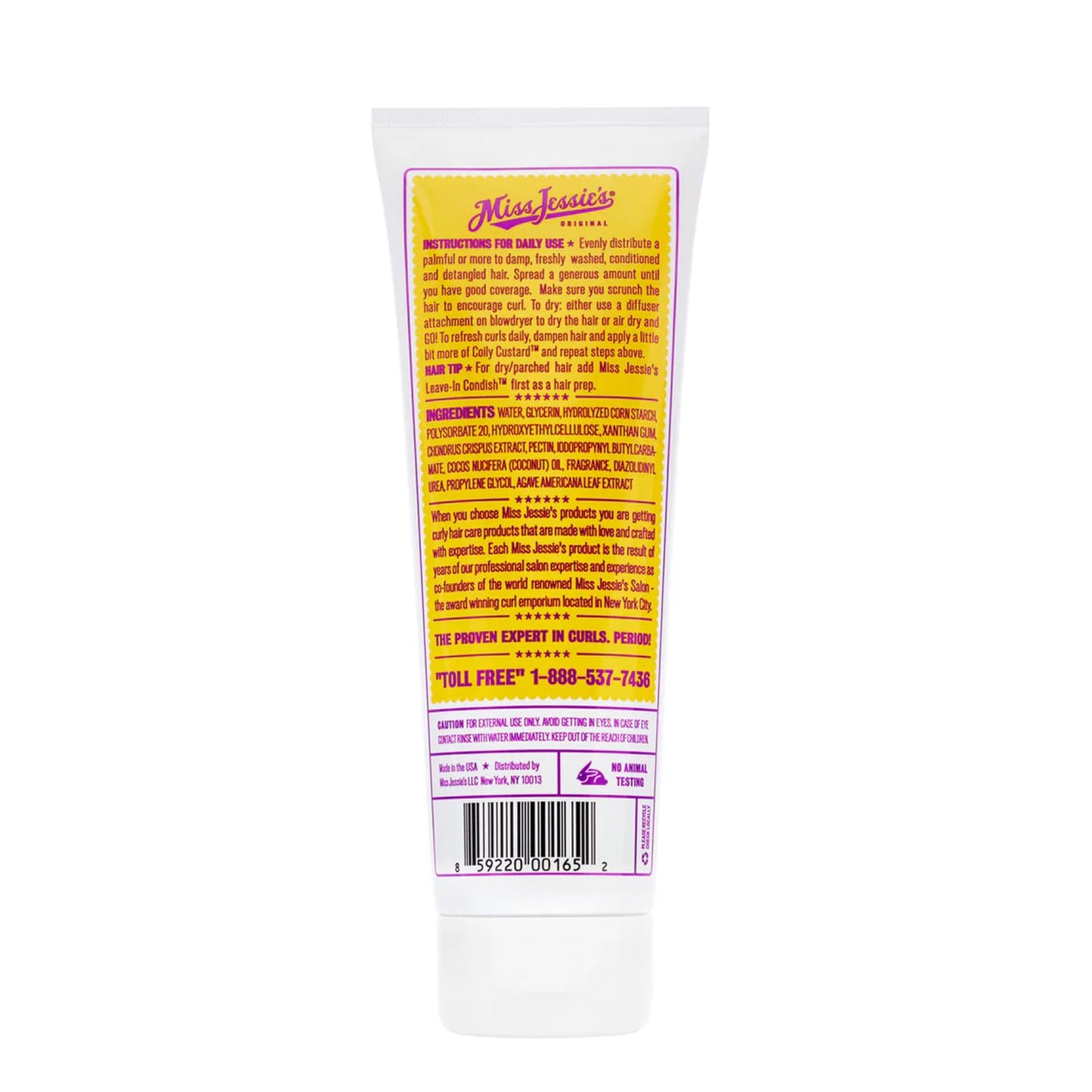 Miss Jessie's Coily Custard Unisex Emulsion 8.5 oz