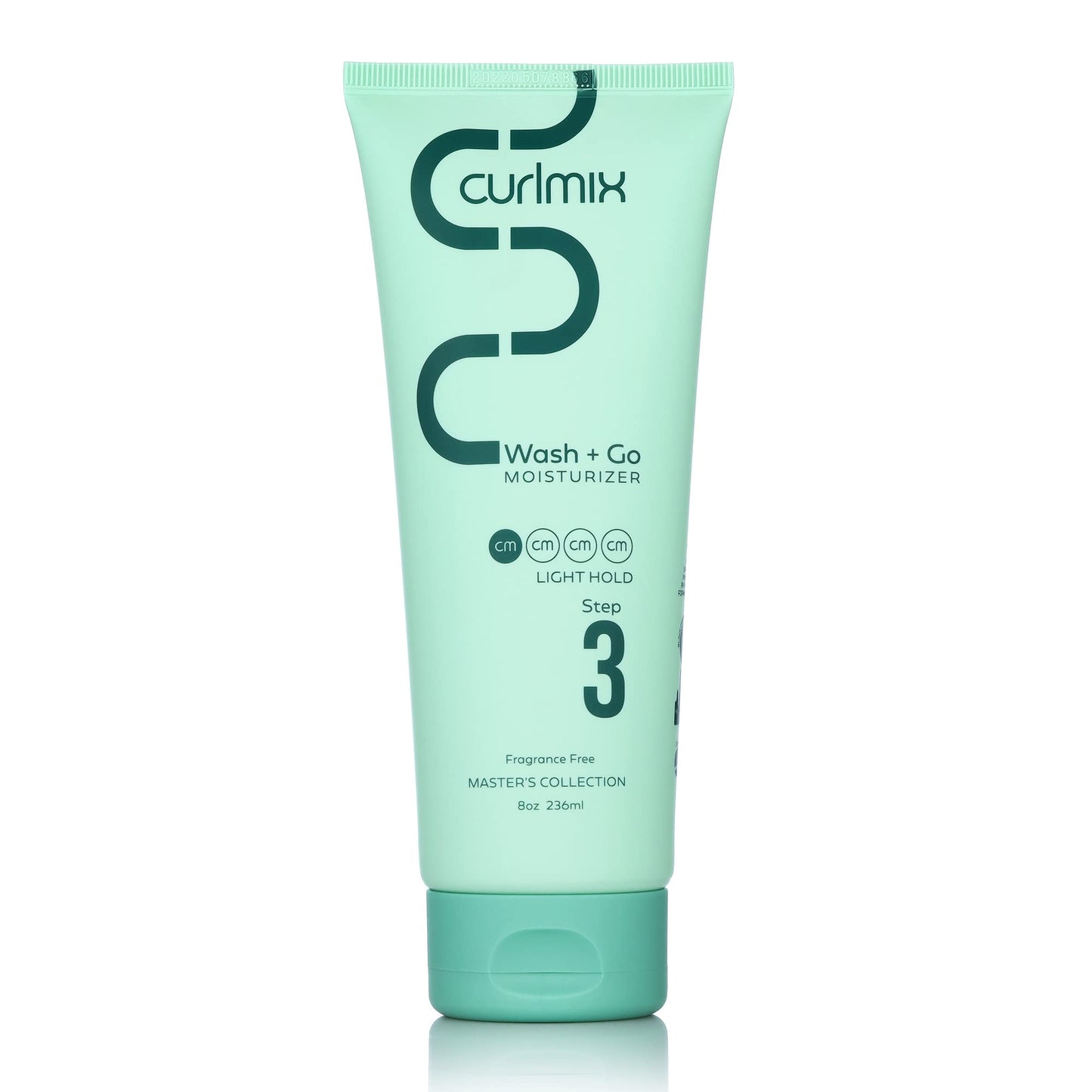 CurlMix Moisturizer for Curly Hair - Jojoba Oil Softens & Hydrates Hair - Light Hold - Fragrance Free