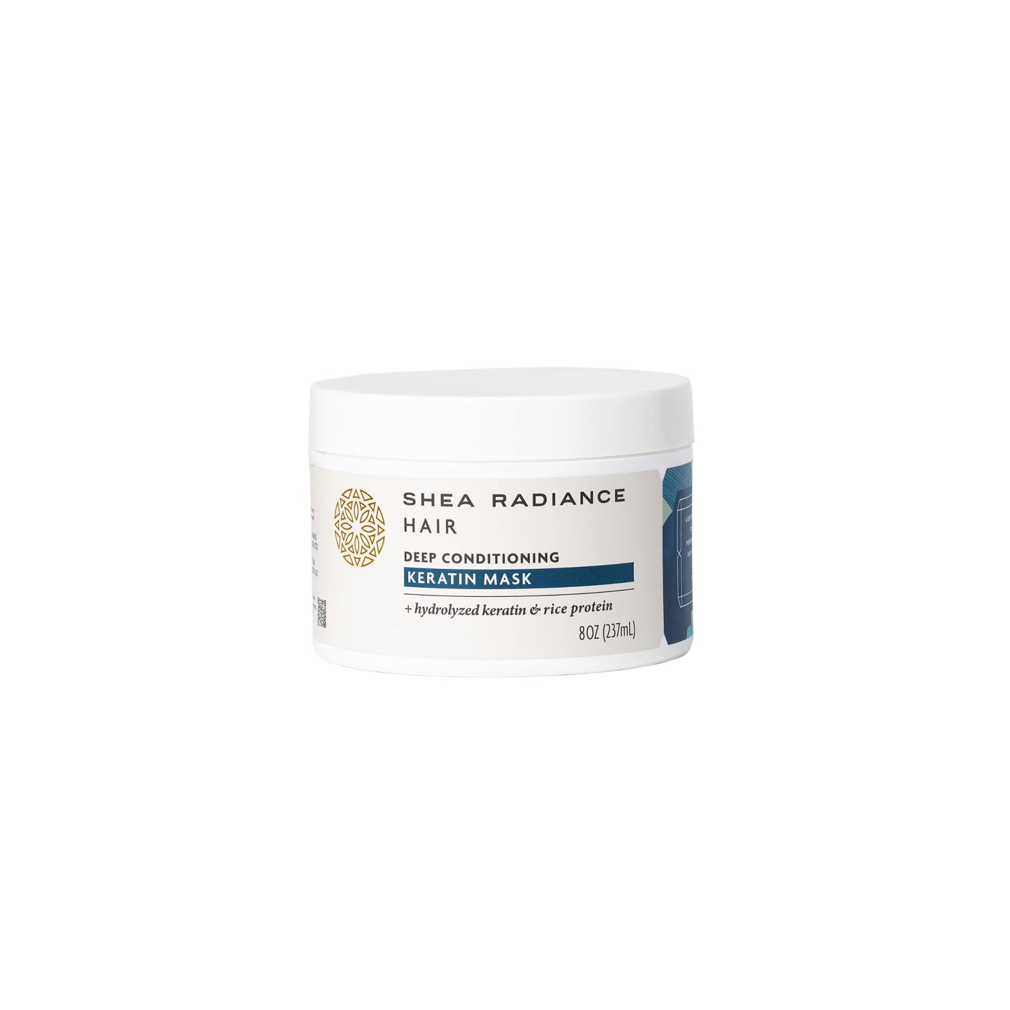 Shea Radiance Keratin Deep Conditioning Mask | Rebuild & Strengthen Hair Shaft | 8oz