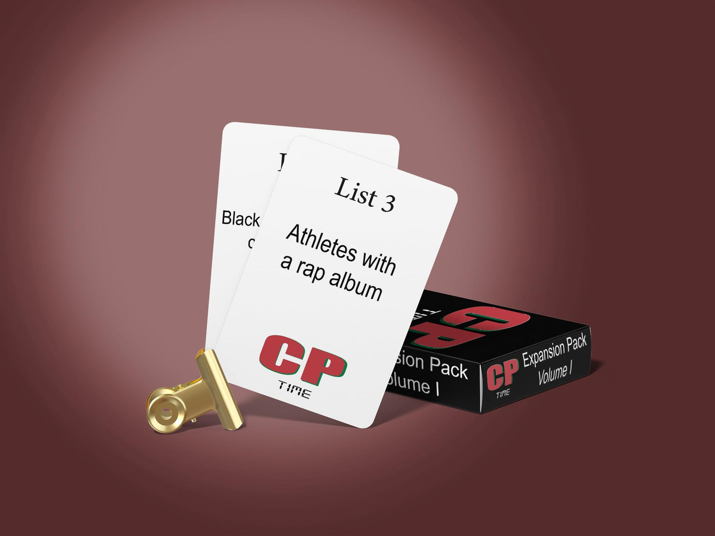 CP TIME Game: Expansion Pack Vol 1 - Card Game for The Culture. Trivia Style. Multiple Categories: Pop Culture, Music, General Knowledge, & More! (Volume 1)