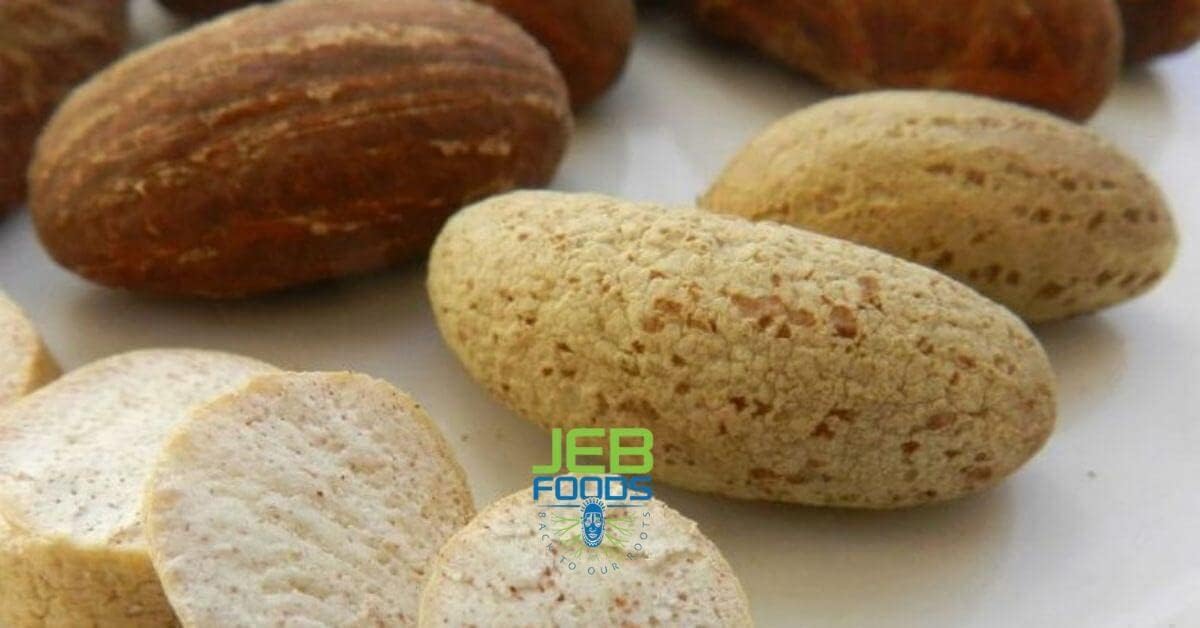 JEB FOODS African Bitter Kola Nuts, Bitter Kola Retro Garcinia, Petit Cola Nut, Obi Abata Cola Nut (8oz)