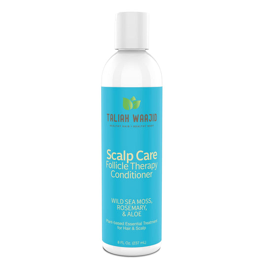 Taliah Waajid Scalp Care Follicle Therapy Conditioner | For Damaged Dry Hair & Volume| Essential Treatment for Hair & Scalp | Natural Ingredients, Wild Sea Moss, Rosemary & Aloe | 8oz (V084)