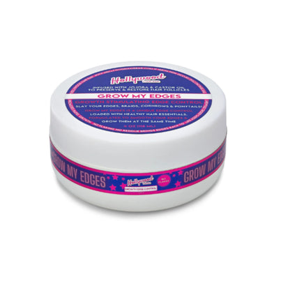 Hollywood Hair Bar Growth Edge Control - Smooths and Grows Edges, Vegan and Cruelty Free, 4 oz