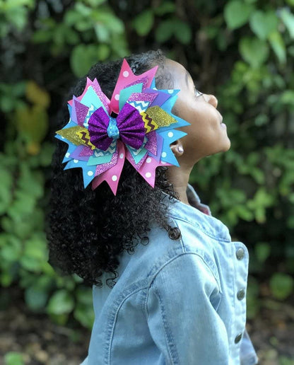 Lily Frilly Let Your Life Sparkle Hair Bow