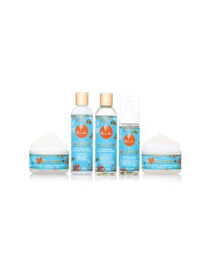 Curls Sea Moss Moisture Magnet Cream - Attracts and Locks In Moisture - Defines, Sculpts Waves, & Controls Frizz - For All Types 8oz, 1 Count