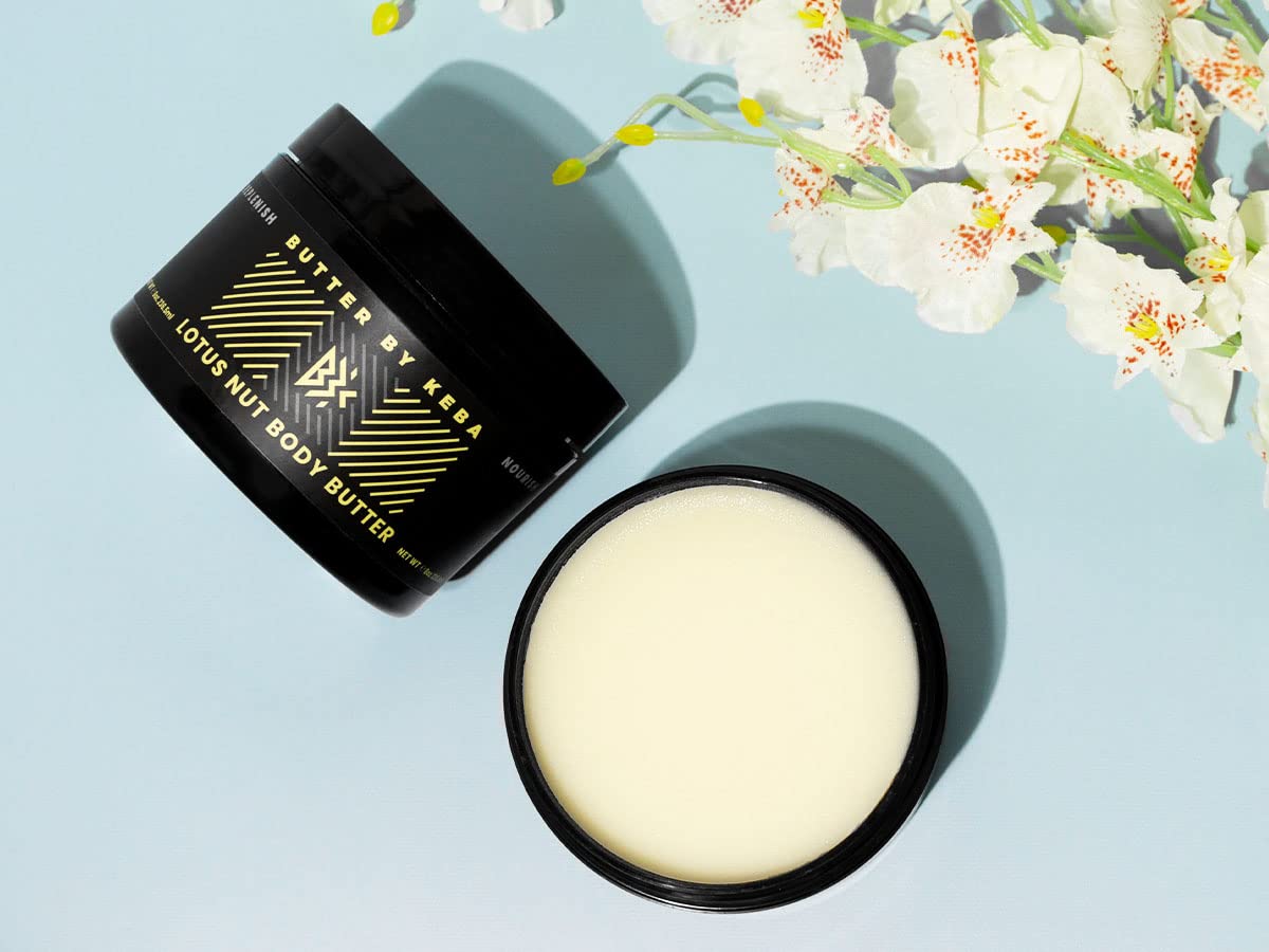 Butter By Keba Lotus Nut Large Luxury Body Care Bundle Exotic Jasmine Coconut and Sweet Orange