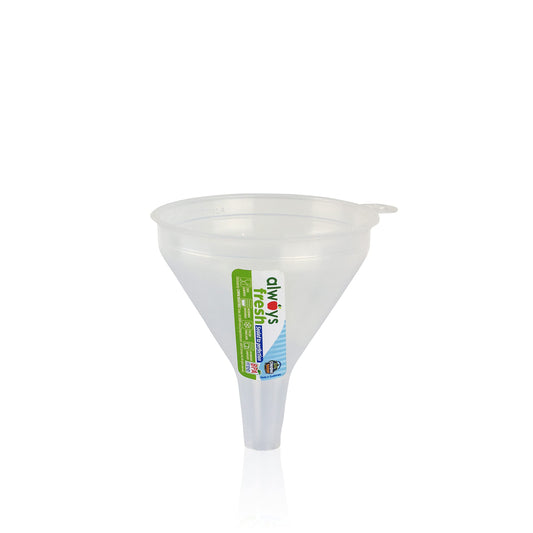 COMPAC HOME Small Funnel - Natural - Clear - Food Storage, Portion Control, Dishwasher Safe, Microwave Safe