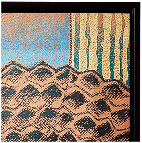 Shades of Color Composite of A Woman Framed Canvas Art, 19.625 x 15.625 inches (FCA156), Multicolor