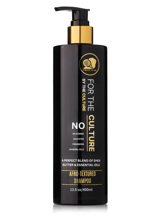 Twist It Up curly hair shampoo with 20 natural ingredients, sulfate free shampoo for curly hair, wavy hair shampoo, afro-textured shampoo