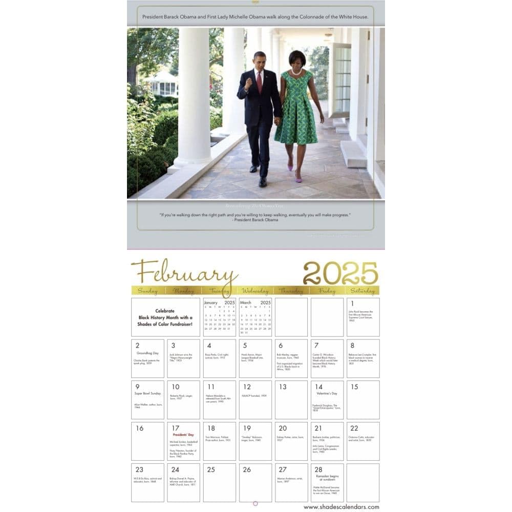 The Obama Years, Highlighting Black Culture through Beautiful Art, 12 by 12 Inches