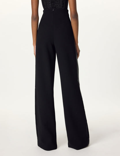 Sergio Hudson, Tuxedo Signature Pant, 12, Onyx