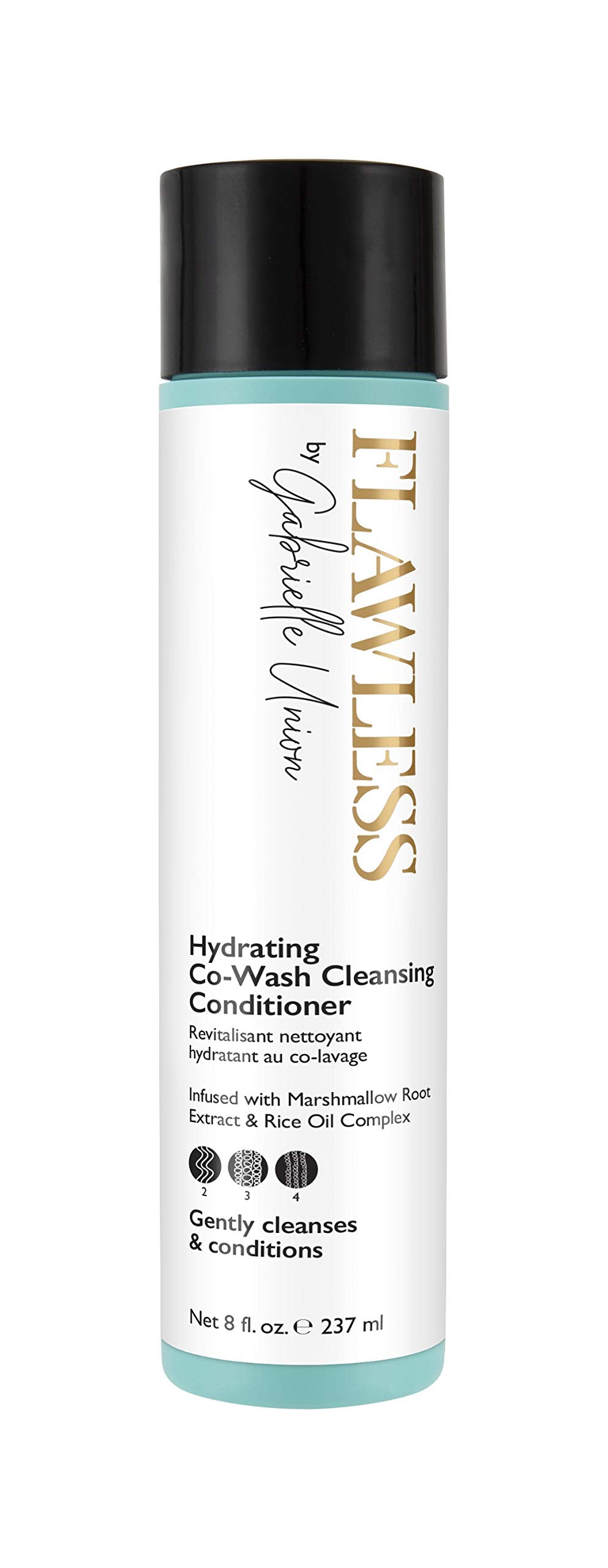 Flawless by Gabrielle Union - Hydrating Co-Wash Cleansing Hair Conditioner, 8 OZ