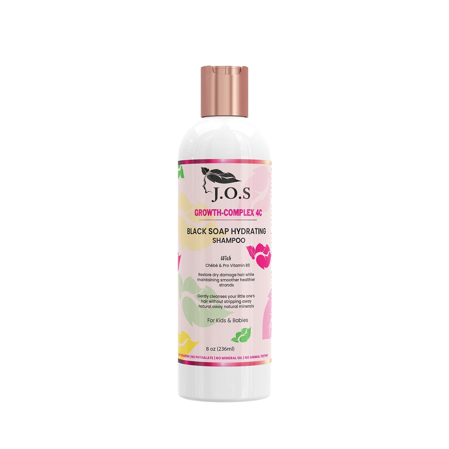 J'Organic Solutions Black Soap Super Hydrating Shampoo (formulated with Chebe & Pro Vitamin B5)