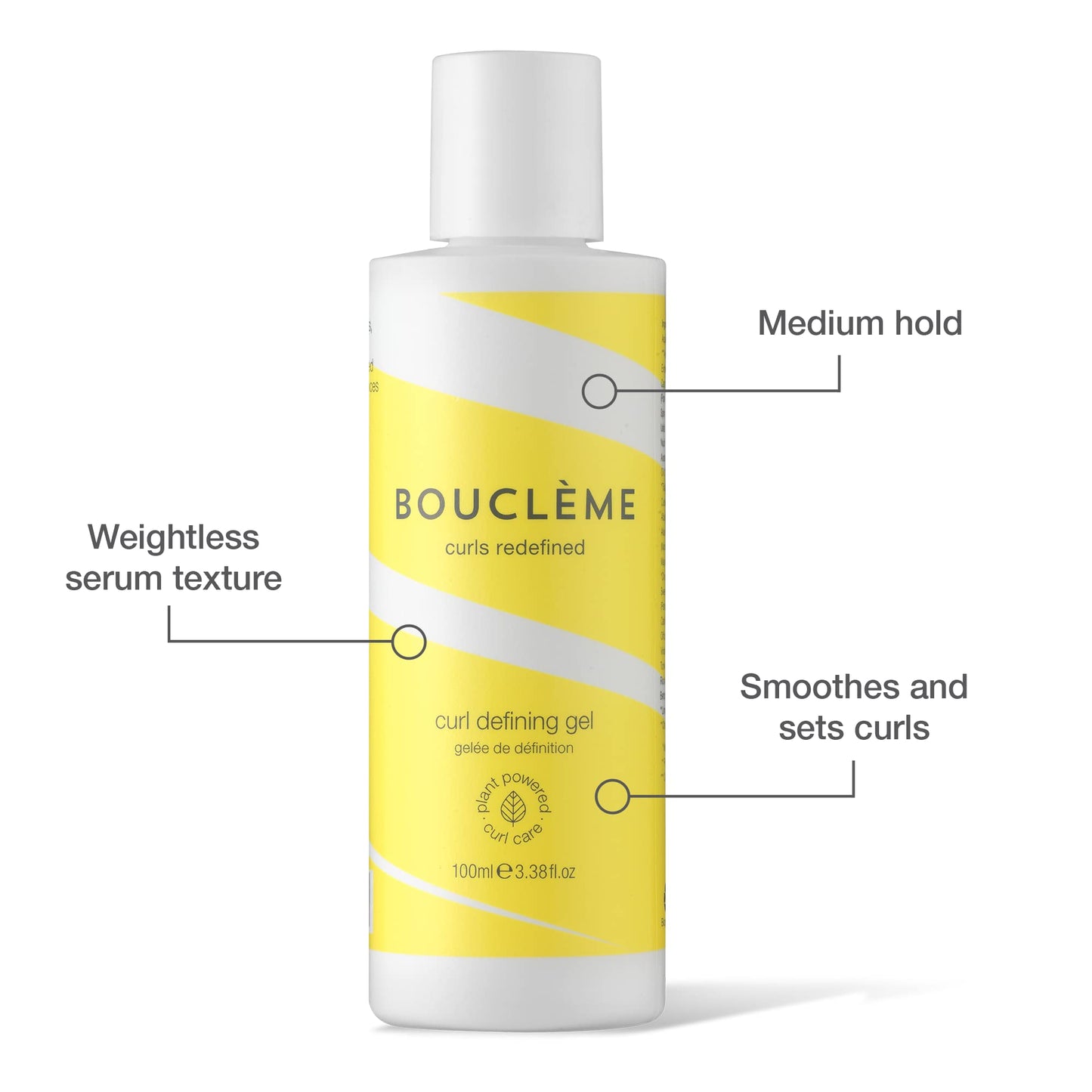 Bouclème - Curls Travel Kit - Includes Hair Cleanser, Conditioner & Curl Defining Gel - Protects & Nourishes Curls - Natural and Vegan - Haircare Travel Kit for Curly Hair - 10.1 fl oz