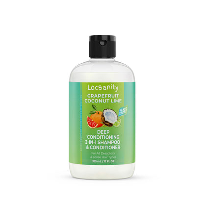 Locsanity Grapefruit Coconut & Lime Moisturizing and Nourishing Shampoo