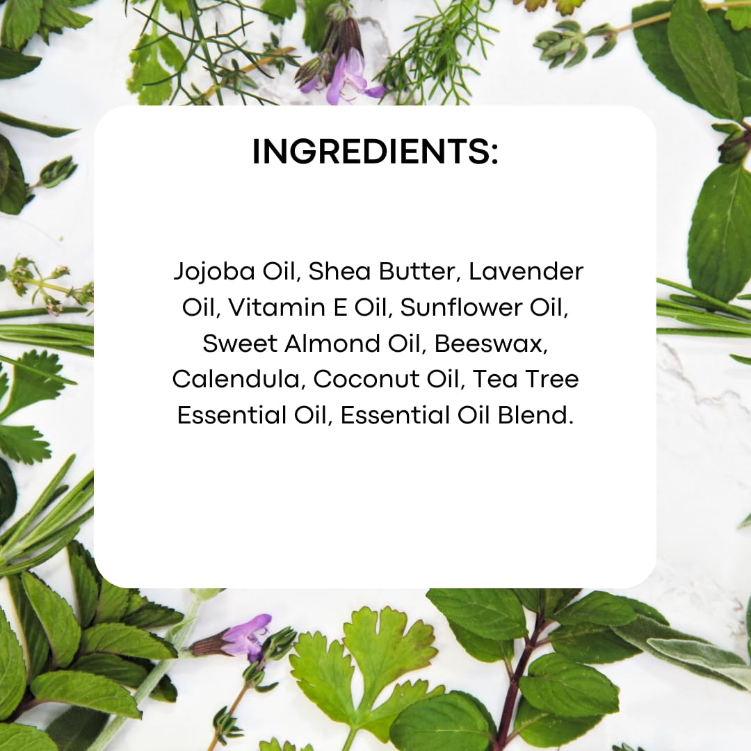 Red Rose Naturals TLC Skin Salve with Calendula | Tea Tree & Lavender