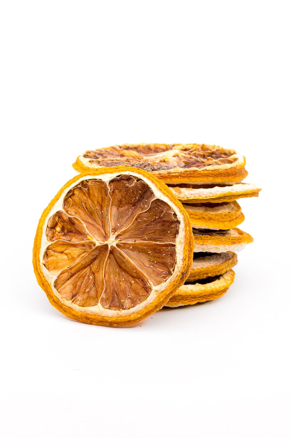 BlueHenry Variety Pack Dried Fruit Garnish - Orange, lime, lemon and blood orange wheels - 2 oz each