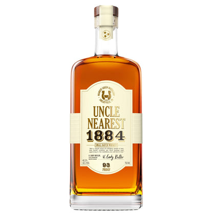 Uncle Nearest 1884 Small Batch Whiskey, 93 Proof, 750 Ml Not Applicable, 93.00 Proof, 750 Ltr