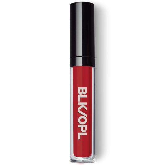 Black Opal BLK/OPL COLORSPLURGE Liquid Matte Lipstick, Berry Red — long-lasting, enriched with Vitamins C & E, paraben-free, cruelty-free