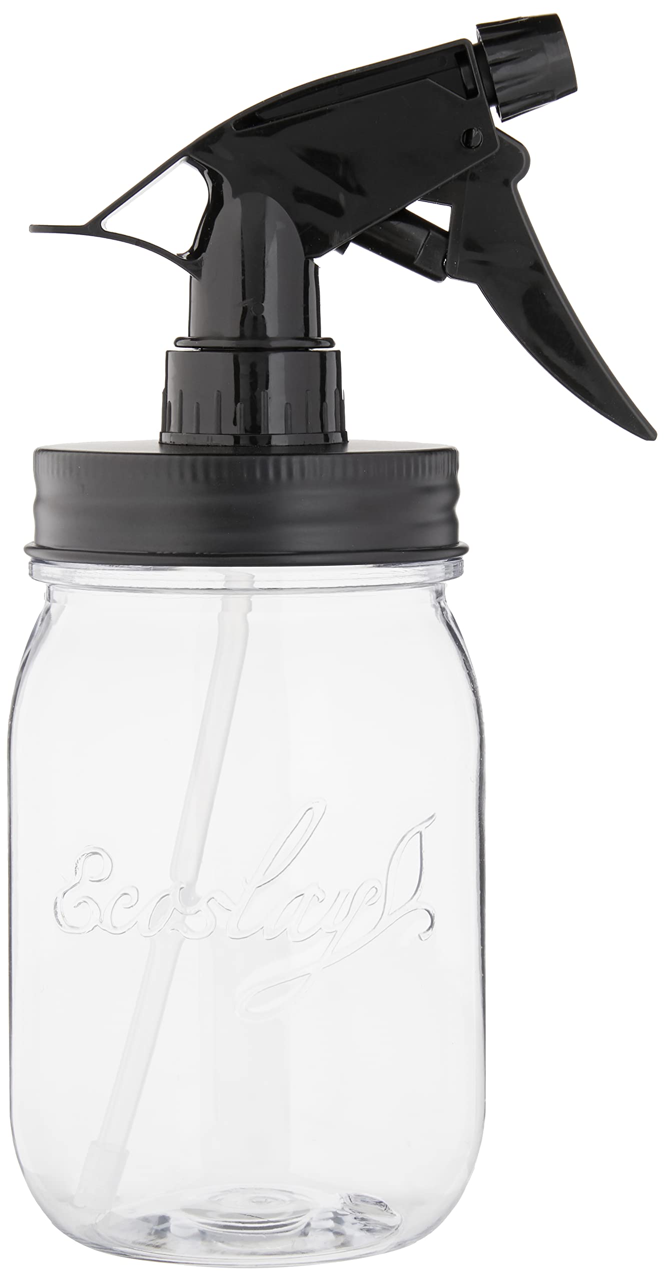 Ecoslay Wide Mouth Jar and Lid (Mason Jar with Sprayer)