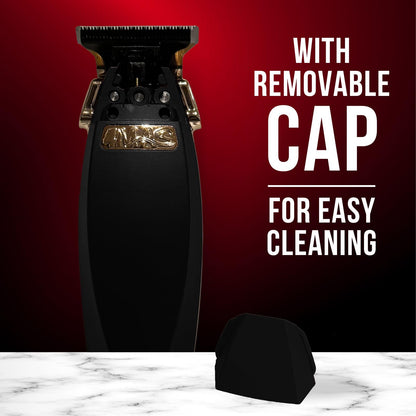 4MAS Kion Outlining Trimmer 2.0 - Professional Hair & Beard Cord/Cordless Trimmer (Black & Gold)