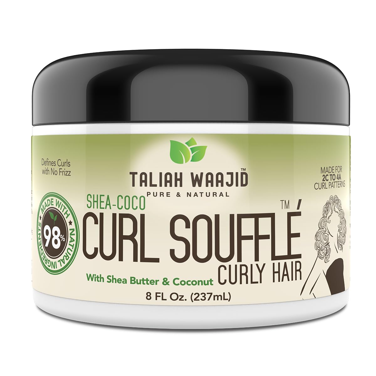 Taliah Waajid Shea Coco Curly Hair Soufflé for 3B-4B Hair (U036)