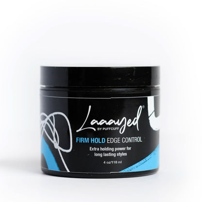 PuffCuff | LAAAYED® Edge Protection Hair Kit | Styling Pomade & Gel | For Natural, Curly, Thick, Coiled, Coarse, Frizzy Hair | Extreme Hold & Frizz-Free Braids and Locs | For Men and Women | 4 Pieces