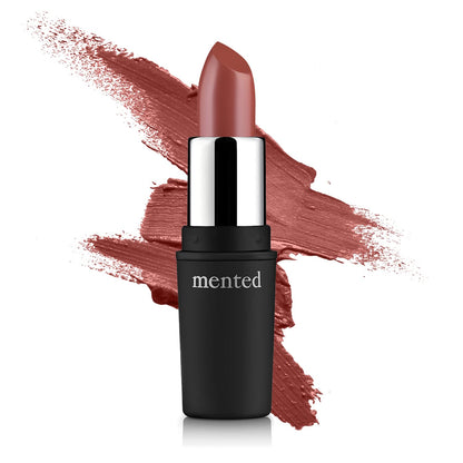 Mented Cosmetics Nude Matte Lipstick - Nude Lala Long Lasting Lipstick - Nude Pink Lipstick - Waterproof Matte Lip Stain for Dark Lip Color - Matte Nude Lipstick for 24 Hour Stay