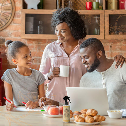 Ella & Iris Home Air Freshener Spray with Clean House Scent - Relaxing Citrus Mist for Home & Room Fragrance - Aromatherapy Benefits & Non-Toxic Air Freshener (8oz)