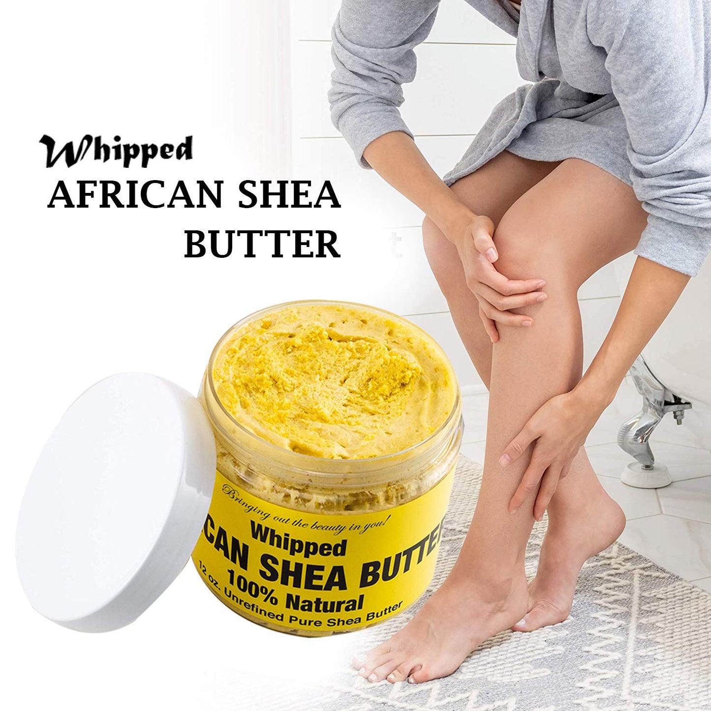 RA Cosmetics100% African Shea Butter Whipped Unscented