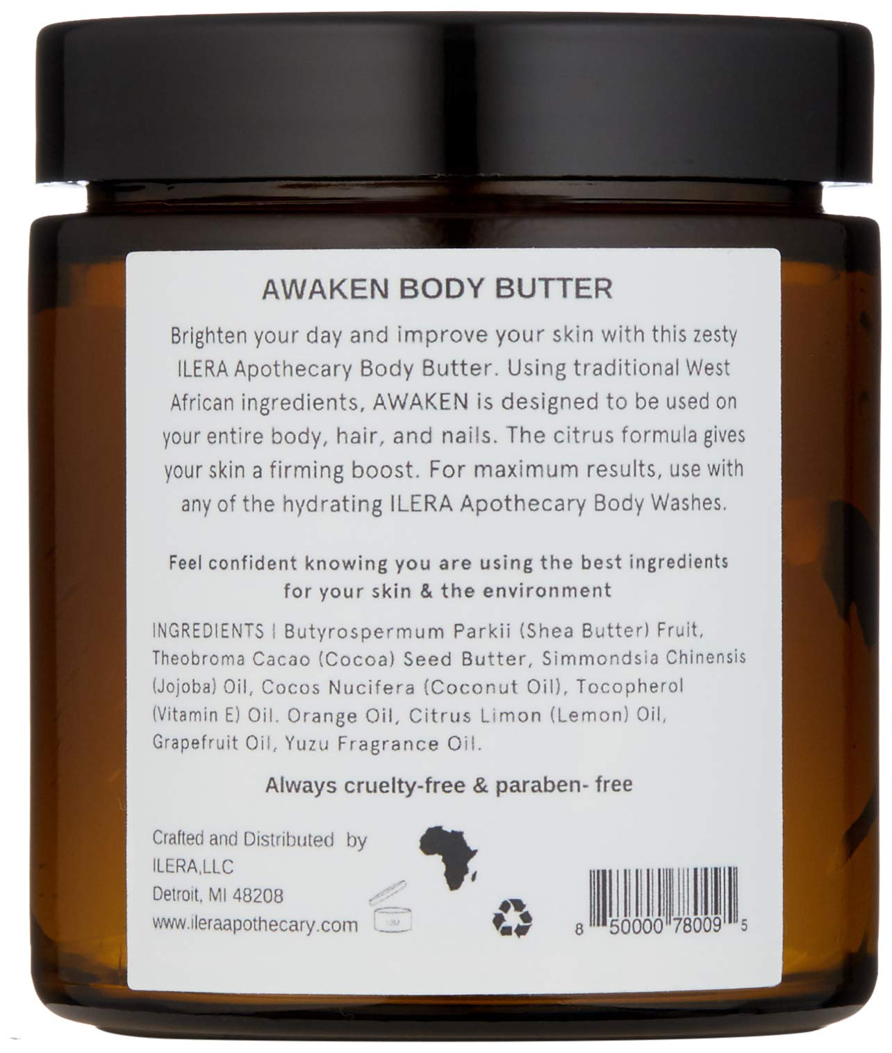 ILERA Apothecary Moisturizing Body Butter (Awaken)