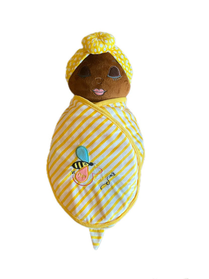 Orijin Bees Nu'Bee Plush Baby Doll (Yellow)