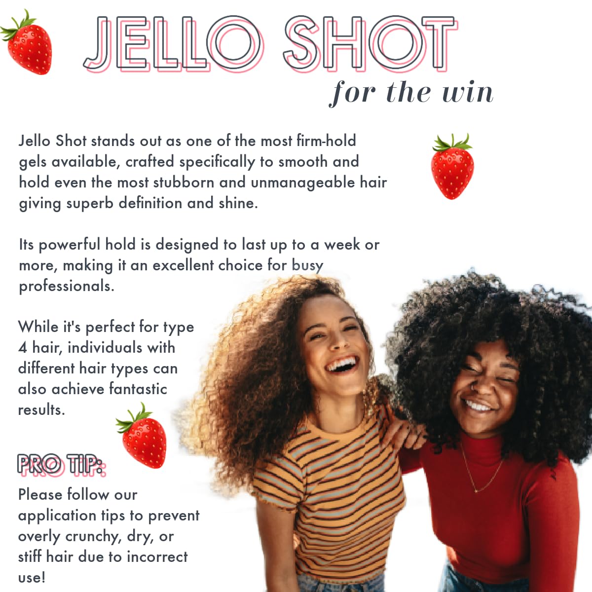Ecoslay Jello Shot, Extra Firm Hold Gel, Super Thick, Aloe and Okra formula, 8oz