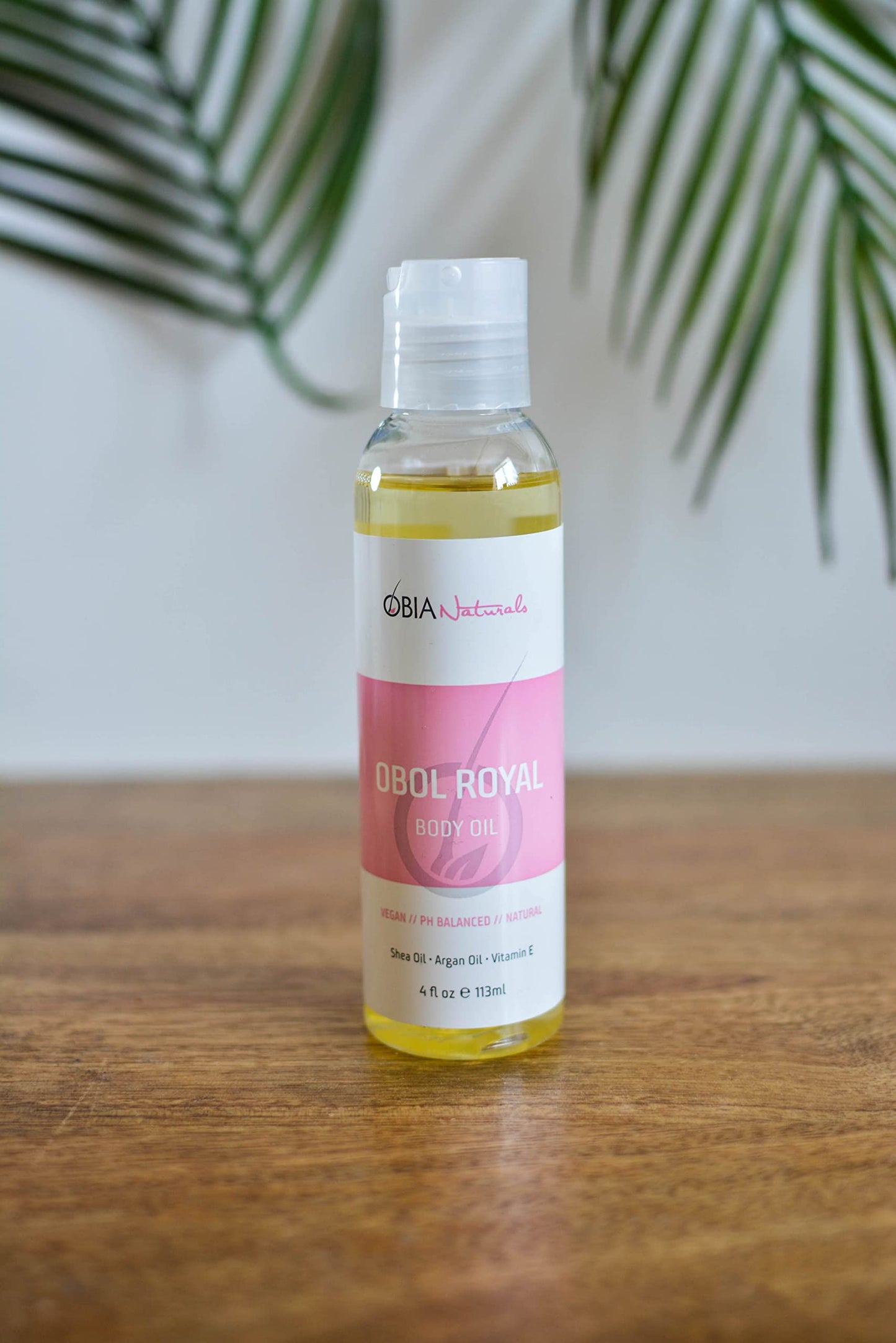 OBIA Naturals Obol Body Oil Hydrating Argan Oil Formula, Dry Skin Moisturizer & Hydrating Body Massage Oil, for Radiant & Healthy Looking Glow, Nourishing Bath Oil for Sheer Moisture, 4 fl. oz