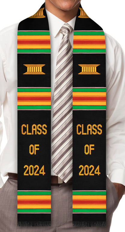 ADVANSYNC Class of 2024 Graduation Kente Stole (Class of 2024)