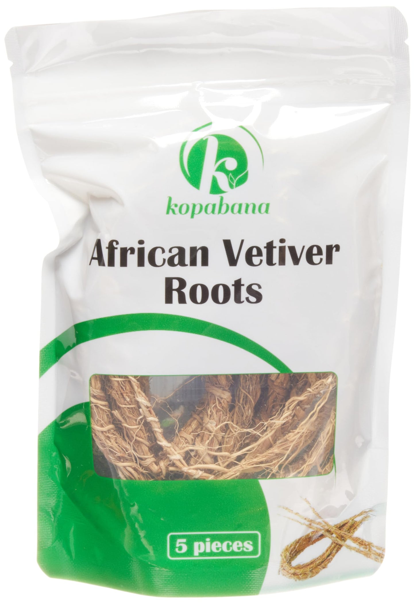 KOPABANA African Vetiver | Gongoli | Thiep | Khamare | Rene | Gongolili | Sepa roots 5 count