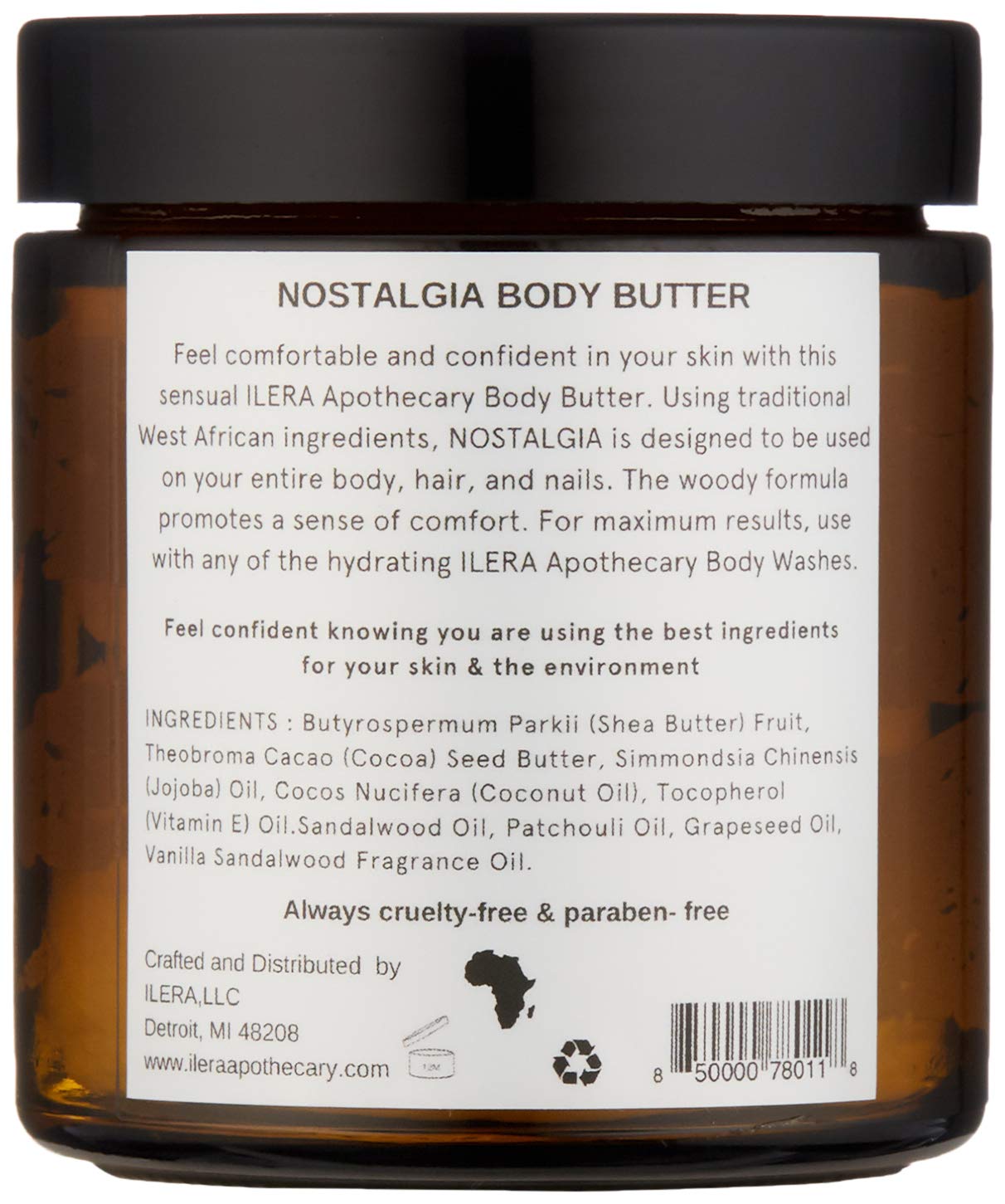 ILERA Apothecary Moisturizing Body Butter (Nostalgia)