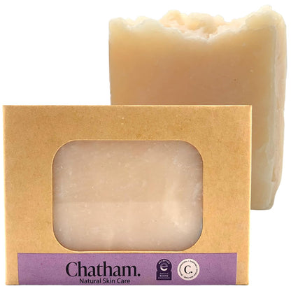 Chatham Natural Skin Care Eczema Relief Oatmeal Soap 5oz | with Colloidal Oatmeal | Bath Soap | For Eczema, Rosacea, Psoriasis prone skin