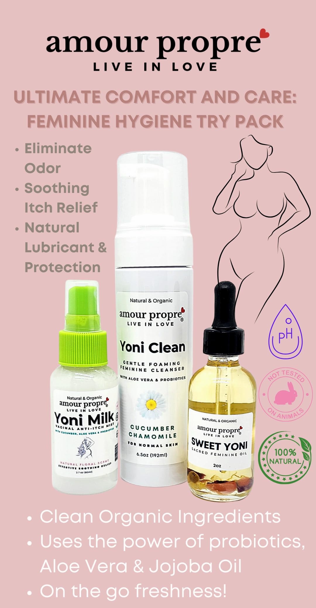 Yoni Clean - Gentle Foaming Feminine Wash