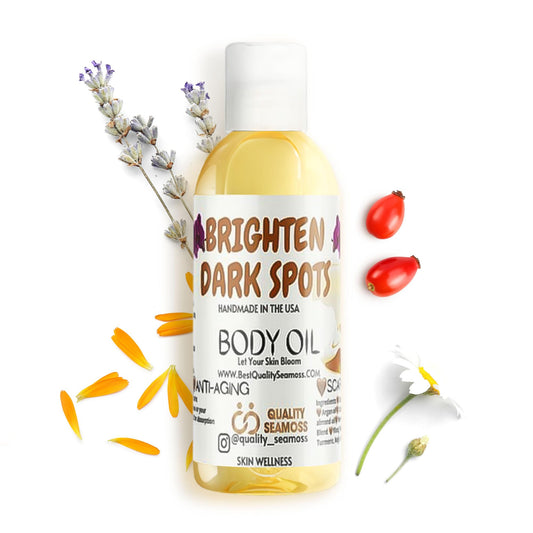 Kojic Turmeric Dark Spot Oil, Dark Spot Remover for Body and Face, Natural Spot Corrector with Essential Oils, Age Spot Remover for Scars, Fine Lines and Wrinkles, 2.5 oz - For All Skin Types