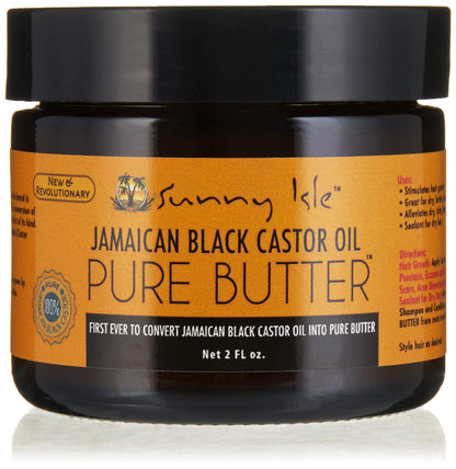 Sunny Isle Jamaican Black Castor Oil Pure Butter 2oz